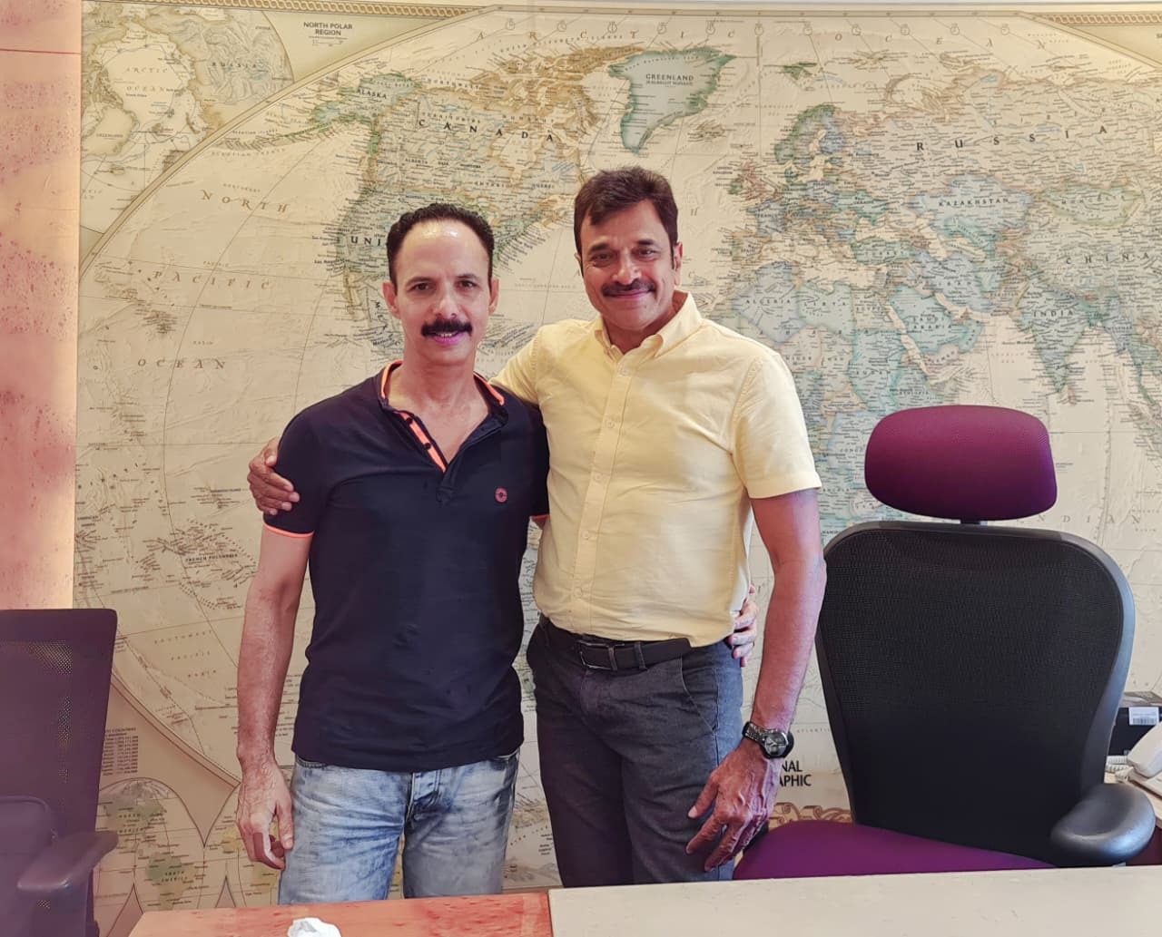 Meeting with Dr. Mickey Mehta