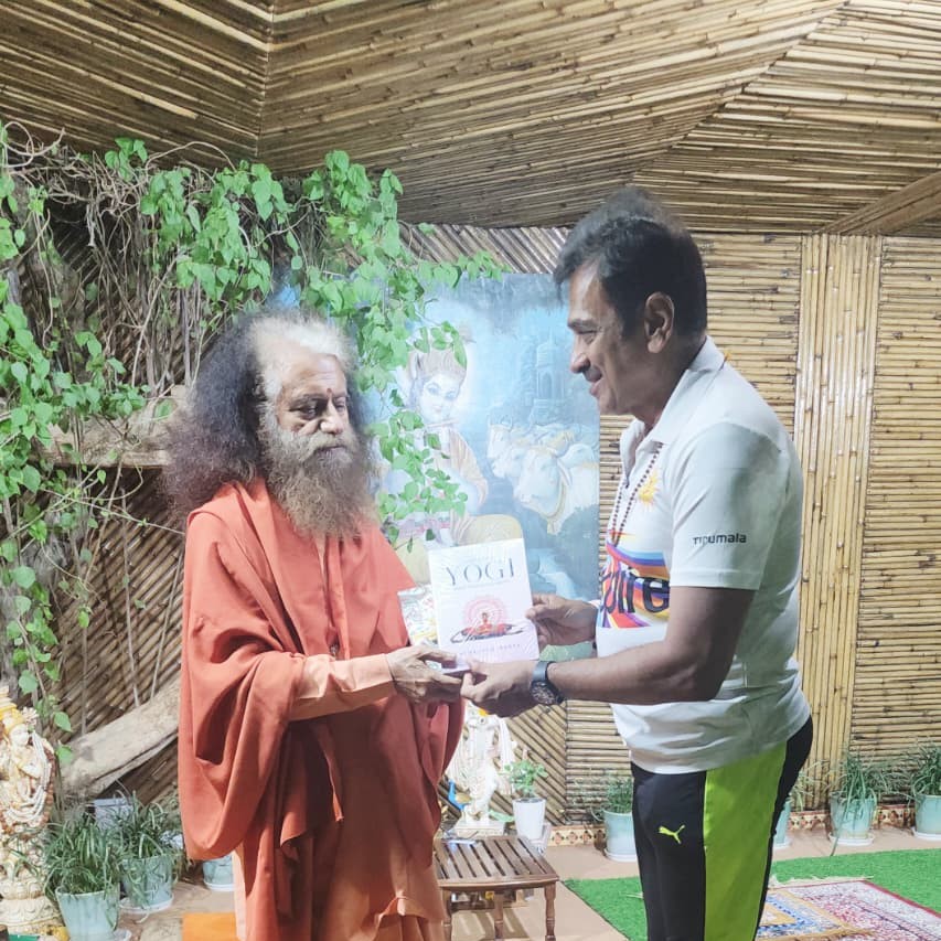 Meeting with Swami Chidanand Saraswati