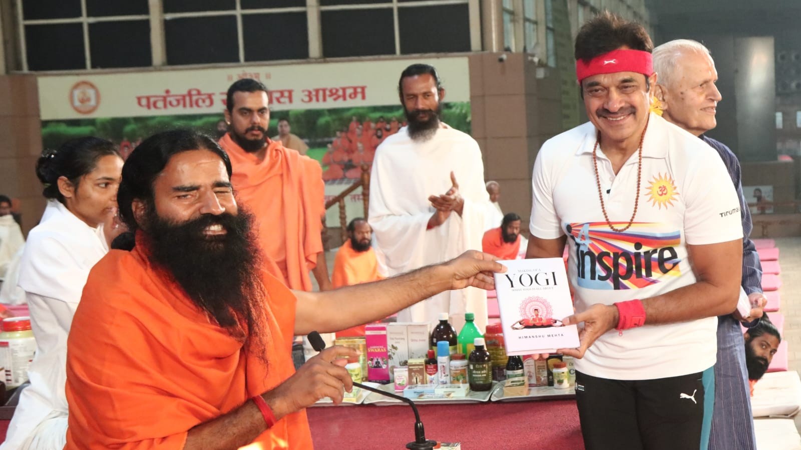Meeting with Swami Ramdev